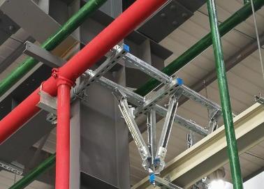 聊城市该抗震支架的整体式支吊架结构协调性好